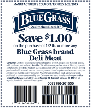 Save $1 on Deli Meat