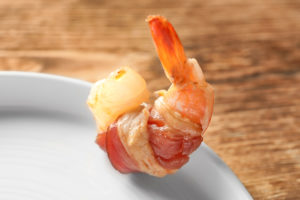 Bacon Wrapped BBQ Shrimp