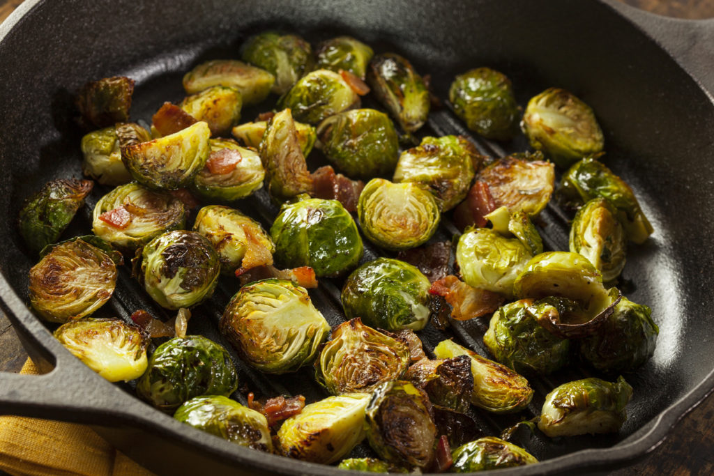 Brussels Sprouts with Bacon Blue Grass Quality Meats